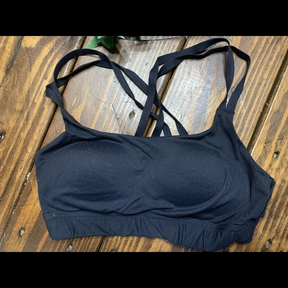 Black Under Armour Sports Bra